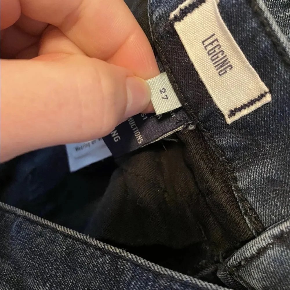 Madewell Legging Jeans in Arctic Blue